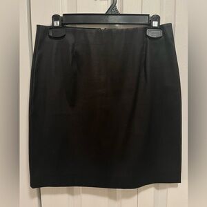NWOT Aritzia (Talulah) Coated Black Mini Skirt